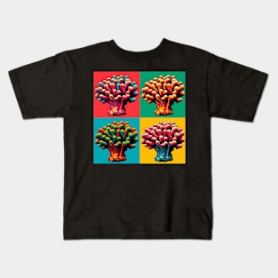 Pop Caulastraea Furcata - Cool Underwater Kids T-Shirt